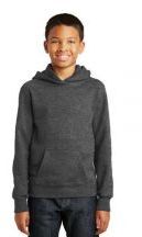 Port & Company Youth Fan Favorite 8.5-ounce, 80/20 Cotton Poly Fleece Pullover Hooded Sweatshirt